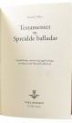 François Villon: Testamentet og Spreidde balladar. thumbnail