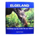 Elgeland- landskap og elg under De syv søstre. Signert thumbnail