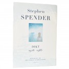Stephen Spender. Dikt 1928-1985. Signert  thumbnail