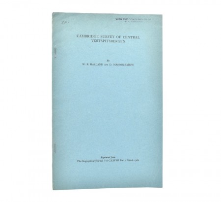 Cambridge Survey of Central Vestspitsbergen.