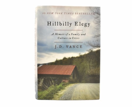 J. D. Vance:  Hillbilly Elegy.  
