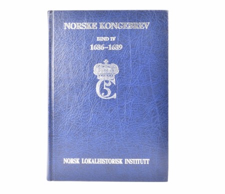 Norske kongebrev med innlegg. Regester.  Bind IV.