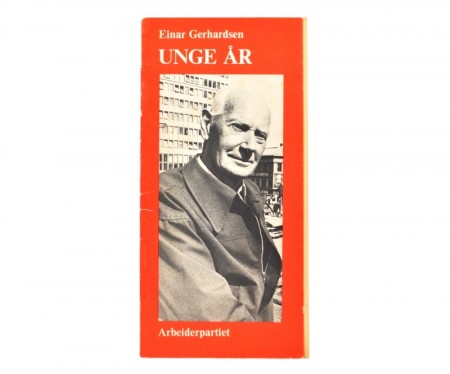 Einar Gerhardsen: Unge år.