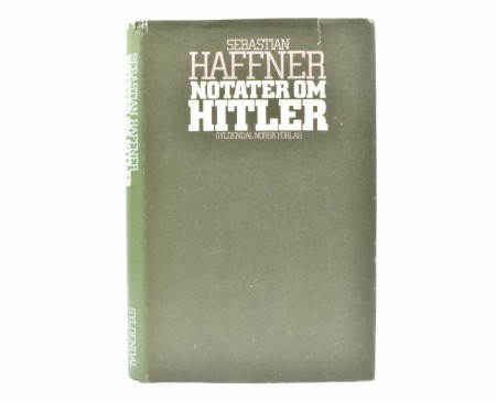 Sebastian Haffner:  Notater om Hitler.  