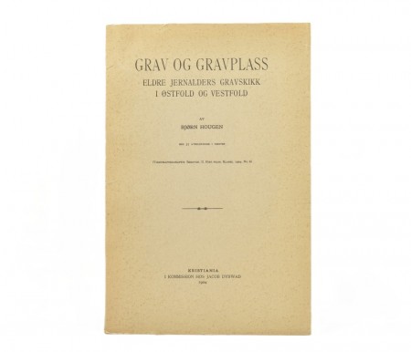 Bjørn Hougen: Grav og gravplass. 