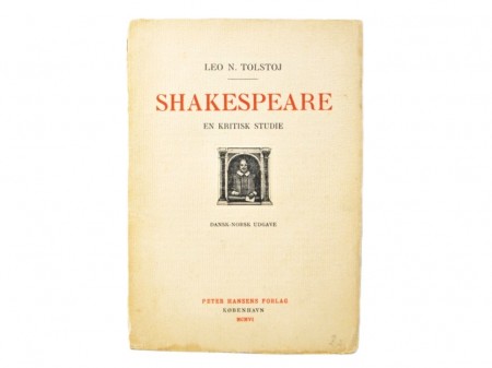 Leo N. Tolstoj: Shakespeare