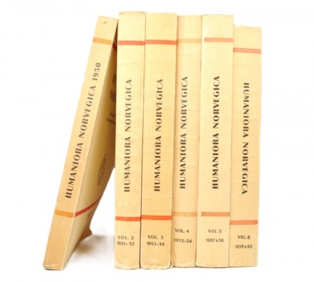 Humaniora Norvegica. Vol. 1-6.