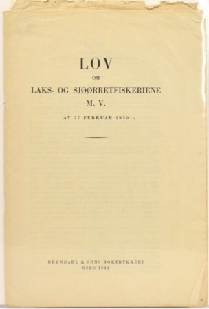 Laks- og sjøørret.