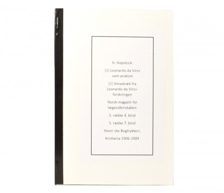 H. Hopstock:  [1] Leonardo da Vinci som anatom...