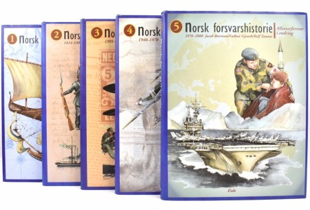 Norsk Forsvarshistorie 1-5.