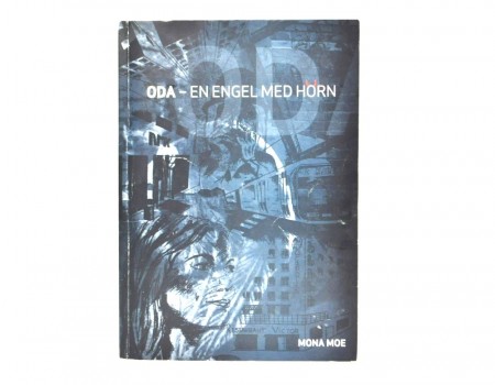 Mona Moe: Oda- En engel med horn. Signert.