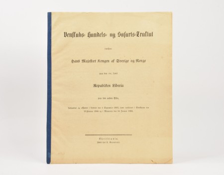 Handels- og Skibsfarts-Tractat imellem Hans Majestæt Kongen af... [1864]