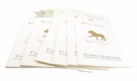 CLASSICA ANTIKVARIAT TRONDHEIM.  13 Kataloger.  