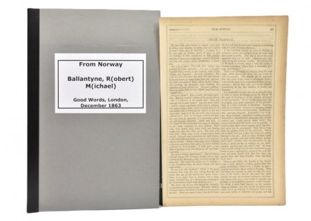 R. M. Ballantyne: From Norway.
