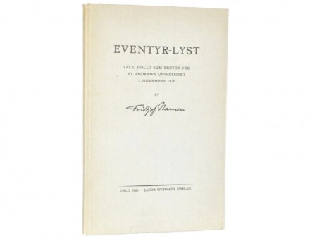 Fridtjof Nansen: Eventyr-lyst.
