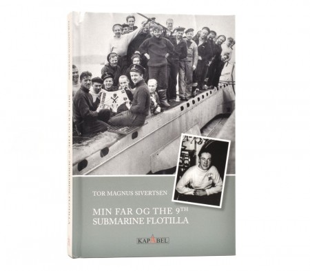 Min far og The 9th Submarine Flotilla.  Signert.
