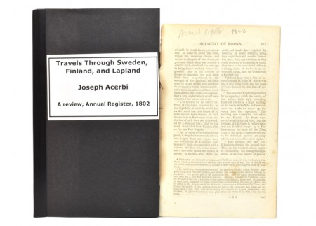 Joseph Acerbi: Travels through Sweden, Finland, and...