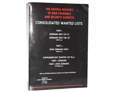 Consolidated Wanted List.