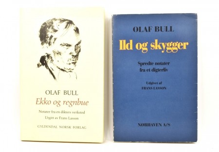 Frans Lasson x 2. Signert.