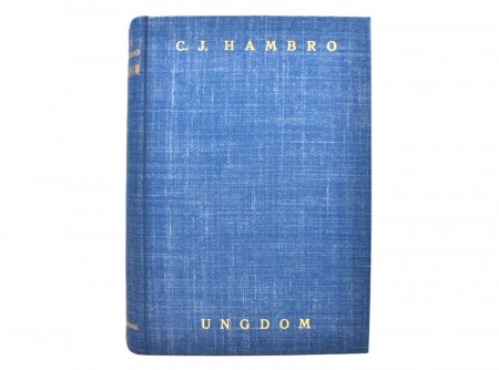 C. J. Hambro: Ungdom. 